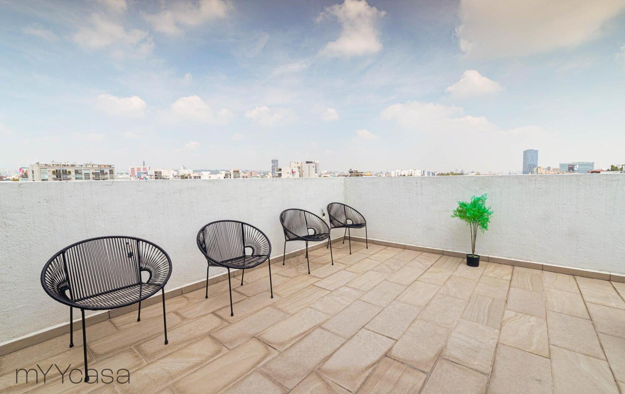 Wisconsin 68 Ph1 - Brand New Ph With Private Rooftop @ Wtc Apartment Mexico City Luaran gambar